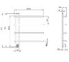Полотенцесушитель электрический WONZON & WOGHAND N?RNBERG, Темный графит (WW-AL344-GM)