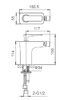 Смеситель для биде WONZON & WOGHAND SHARK, Хром (WW-485001-CR)