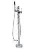 Смеситель для ванны напольного монтажа WONZON & WOGHAND STICK, Хром (WW-88649901-CR)