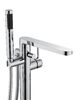 Смеситель для ванны напольного монтажа WONZON & WOGHAND STICK, Хром (WW-88649901-CR)