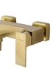 Смеситель для ванны с душем WONZON & WOGHAND CUBE, Брашированное золото (WW-88639016- BG)