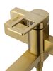 Смеситель для ванны с душем WONZON & WOGHAND FRAME, Брашированное золото (WW-88639010- BG)