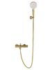 Смеситель для ванны с душем WONZON & WOGHAND STICK, Брашированное золото (WW-88639017- BG)