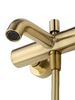 Смеситель для ванны с душем WONZON & WOGHAND STICK, Брашированное золото (WW-88639017- BG)