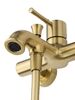 Смеситель для ванны с душем WONZON & WOGHAND TOR, Брашированное золото (WW-88037073-BG)