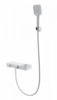 Смеситель для ванны с душем и термостатом WONZON & WOGHAND Shelf, Белый матовый (WW-B2551-MW)