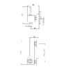 Смеситель для душа WONZON & WOGHAND SHARK, Хром (WW-48B4101-CR)