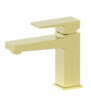 Смеситель для раковины WONZON & WOGHAND CUBE 2.0, Брашированное золото (WW-88018068-BG)