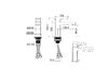 Смеситель для раковины WONZON & WOGHAND CUBE 2.0, Брашированное золото (WW-88018068-BG)