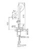 Смеситель для раковины WONZON & WOGHAND LOOP, Черный матовый (WW-111-00-508)