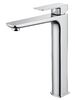 Смеситель для раковины высокий WONZON & WOGHAND EDGE, Хром (WW-88239003-CR)