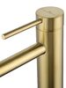 Смеситель для раковины высокий WONZON & WOGHAND STICK, Брашированное золото (WW-88239017- BG)
