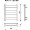 Полотенцесушитель MYFREA My New York 60/50