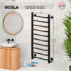 Полотенцесушитель электрический с/т Comfysan Scola EC-10 100/40, черный