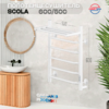 Полотенцесушитель электрический с/т Comfysan Scola EC-6 60/50 с полкой, белый
