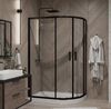 Душевой уголок Niagara Nova 682108111BLACK 120х80