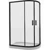 Душевой уголок Niagara Nova 682108111BLACK 120х80