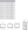 Душевая дверь Ravak Blix BLDP4-150 блестящий + Транспарент