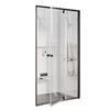 Душевая дверь Ravak Pivot PDOP2-100 распашная, стекло Transparent, профиль Черный (03GA0300Z1)