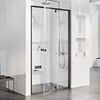 Душевая дверь Ravak Pivot PDOP1-80 распашная, стекло Transparent, профиль Черный (03G40300Z1)