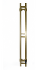 Полотенцесушитель электрический с/т Comfysan Alto-K EC-2 120/10, MAT GOLD RAL правый тэн