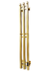 Полотенцесушитель электрический с/т Comfysan Alto-K EC-3 120/15, MAT GOLD RAL