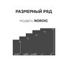 Душевой поддон STAROHOME NORDIC 100х80 BLACK MATT, NORDIC
