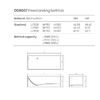 Dea Design Modern Ванна 180x76хh58см, отдельностоящая, цвет: grey brown