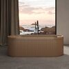 Dea Design Stripes Ванна 171х72хh56см, отдельностоящая, цвет: dark camel