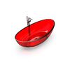 Knief Oval Shape Ванна отдельностоящая 180х93x56см., из полимерного материала, цвет: Rubin  040