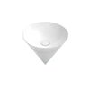 Kerama Marazzi Раковина CONO встраиваемая сверху 44,5*44,5*35см, без отв. под смеситель, без перелива, цвет белый глянцевый