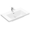 Villeroy & Boch Subway 3.0 Раковина для установки на тумбу 800*470мм, с 1 отв. под смеситель, с переливом, нешлифован.цвет альпийский белый