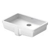 Duravit Vero Раковина 485х315 мм. встр., для встраивания снизу, с перел., без площ. под смес., с WonderGliss