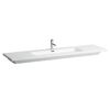 Laufen Living Square Раковина неподрезаемая, 180x48x4 см, 1 отв для смес. по центру, белый (продаем с базой 4.0136.1.075.999.1 и по запросу отдельно)