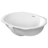 Duravit Santosa Раковина 510x375 мм, встраиваемая снизу, с переливом. вкл. крепление для деревянной столешницы, цвет белый (СПЕЦЦЕНА)