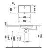 Duravit Vero 0330480000 Раковина встраиваемая 48х32 см (белый)
