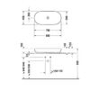 Duravit Luv Раковина на столешницу 800мм Luv, без перелива,  без площадки, цвет белый (СПЕЦЦЕНА)