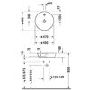 Duravit Cape Cod 2328480000 Раковина накладная 480mm