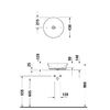 Duravit White Tulip Раковина чаша D430 мм, без перелива,, цвет: белый