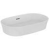 Ideal Standard Ipalyss Раковина 600х380хh120 мм, накладная, овальная, без отв. под смес., с крепежом, шаблоном, покрытие: Diamatec&reg; цвет: белый глянец