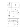 Duravit PuraVida 0370700000 Раковина 70 см (белый)