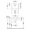 Duravit Vero Раковина 600*465 мм, с 1 отверстием под смеситель, цвет: белый