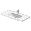Duravit D-Neo Раковина накладная 1005х480  мм, с переливом, с 1 отв. под смеситель,  с WonderGliss, цвет: белый (СПЕЦЦЕНА)