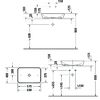 Duravit D-Neo Раковина 600*400  мм, без перелива, без отв. под смеситель, цвет: белый