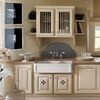 KERASAN Hanna Glasse OXFORDSHIRE Раковина керамическая кухонная 1003x470x254 мм,без отв под смеситель, без сифона, толщина 40 мм, цвет белый