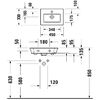 Duravit White Tulip Раковина 450х300  мм, без перелива, с 1 отв. под смеситель, цвет: белый