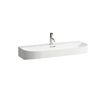 Laufen Sonar SONAR раковина для установки на поверхность 1000x420x140 мм, 1 отв для смесителя по центру, цвет белый (Цена со складов РФ)