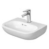 Duravit D-Code Раковина для рук,с перел.,с 1 отв. под смес., 450x340мм, Цвет: Белый (СПЕЦЦЕНА)