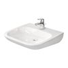 Duravit D-Code Раковина медицинский Med, без перелива, с 1 отв. под смес., 600x550мм, Цвет: Белый ()СПЕЦЦЕНА со склада поставщика!