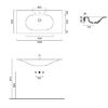 Catalano SFERA Раковина консоль 100x50, без отв. под смеситель, покрытие Cataglaze+, цвет белый глянцевый